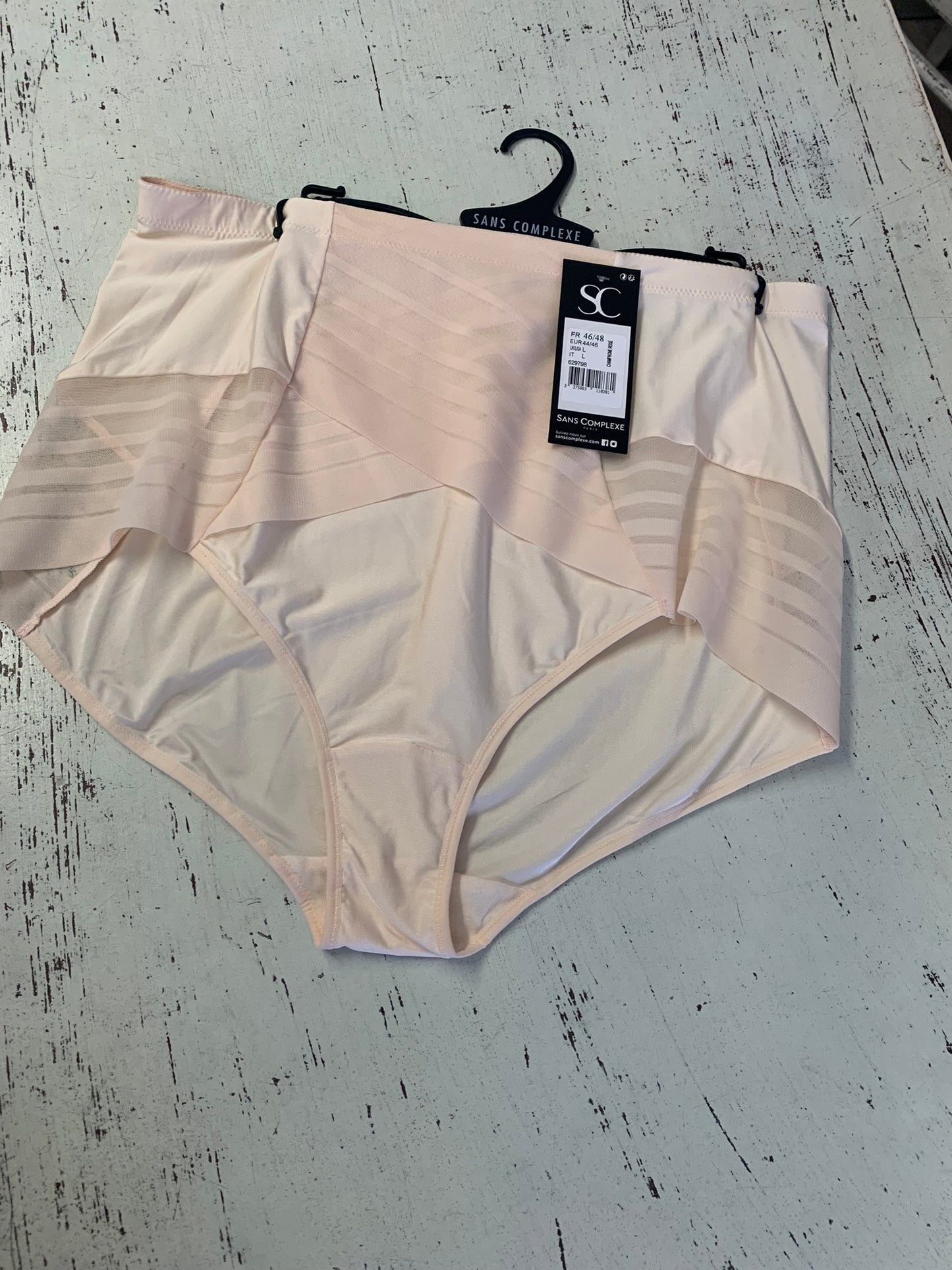 Sans Complexe Guinetta leggera alta con inserti in tulle (Art. 629798)