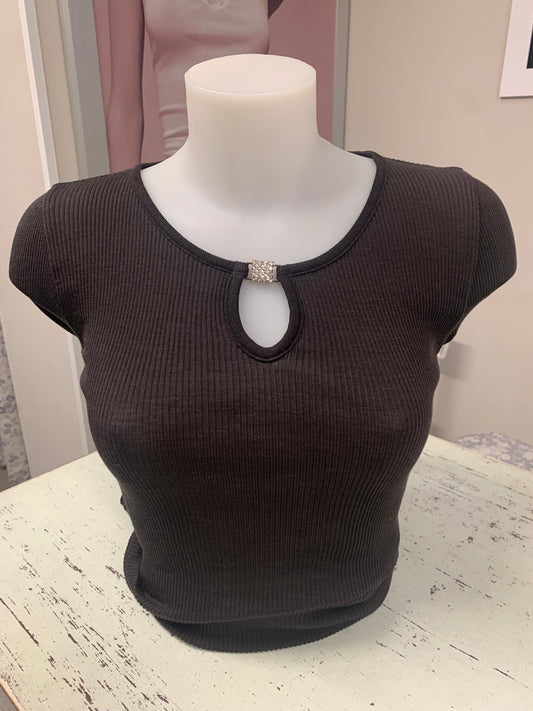 Lisanza manica lunga a costina lana seta (Art. 43026504)