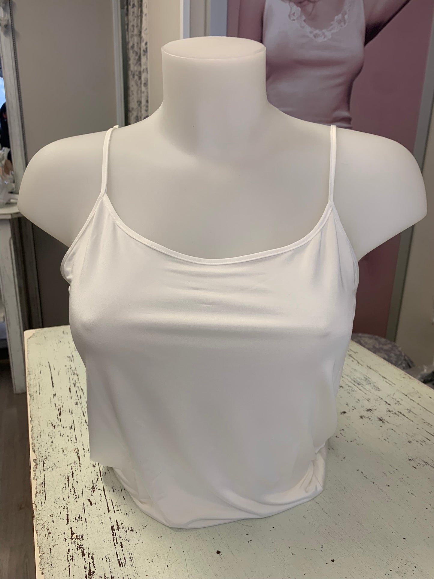 Fraly canotta spallina viscosa 93% elastame 7% art DF1448