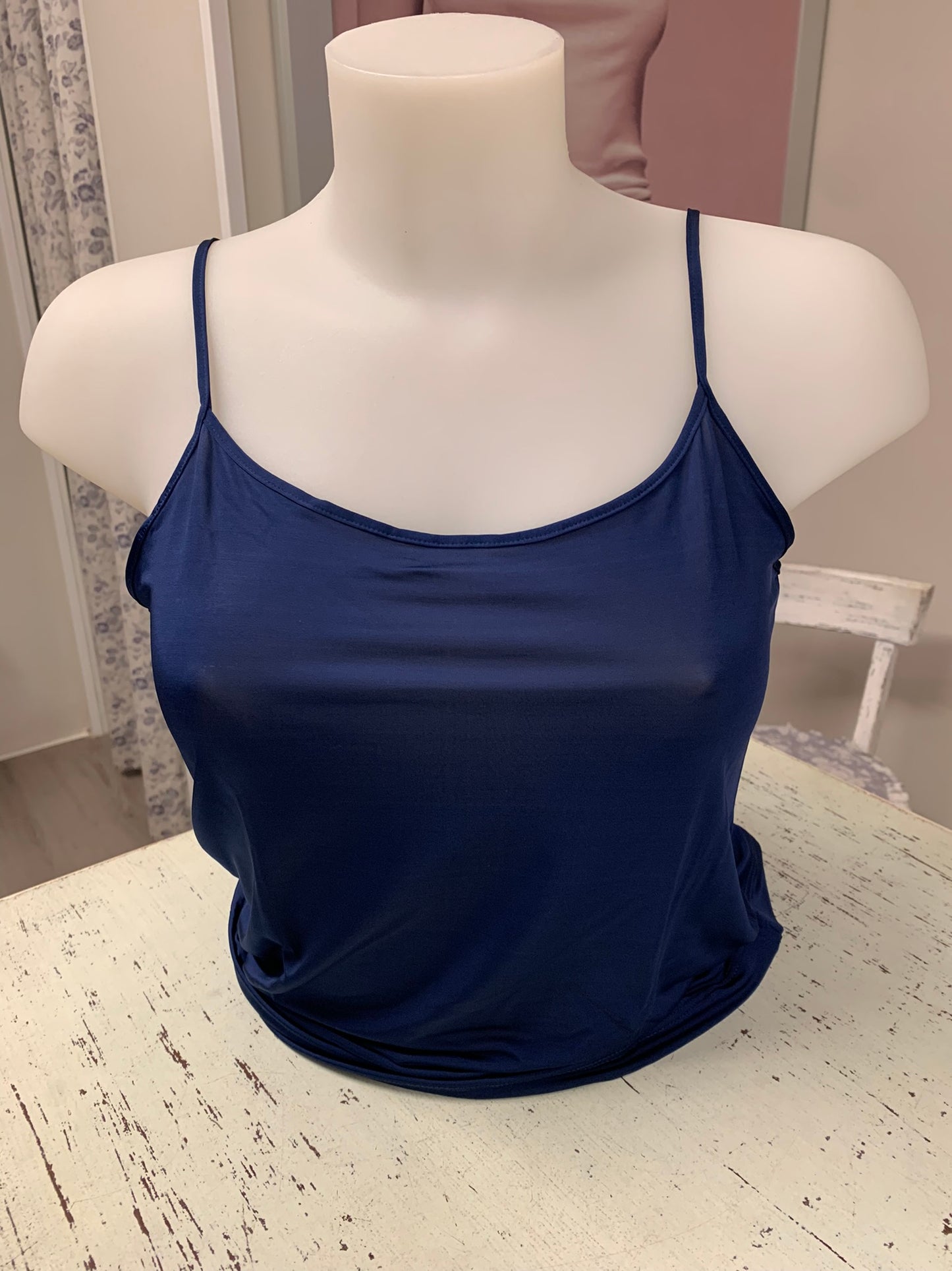 Fraly canotta spallina viscosa 93% elastame 7% art DF1448