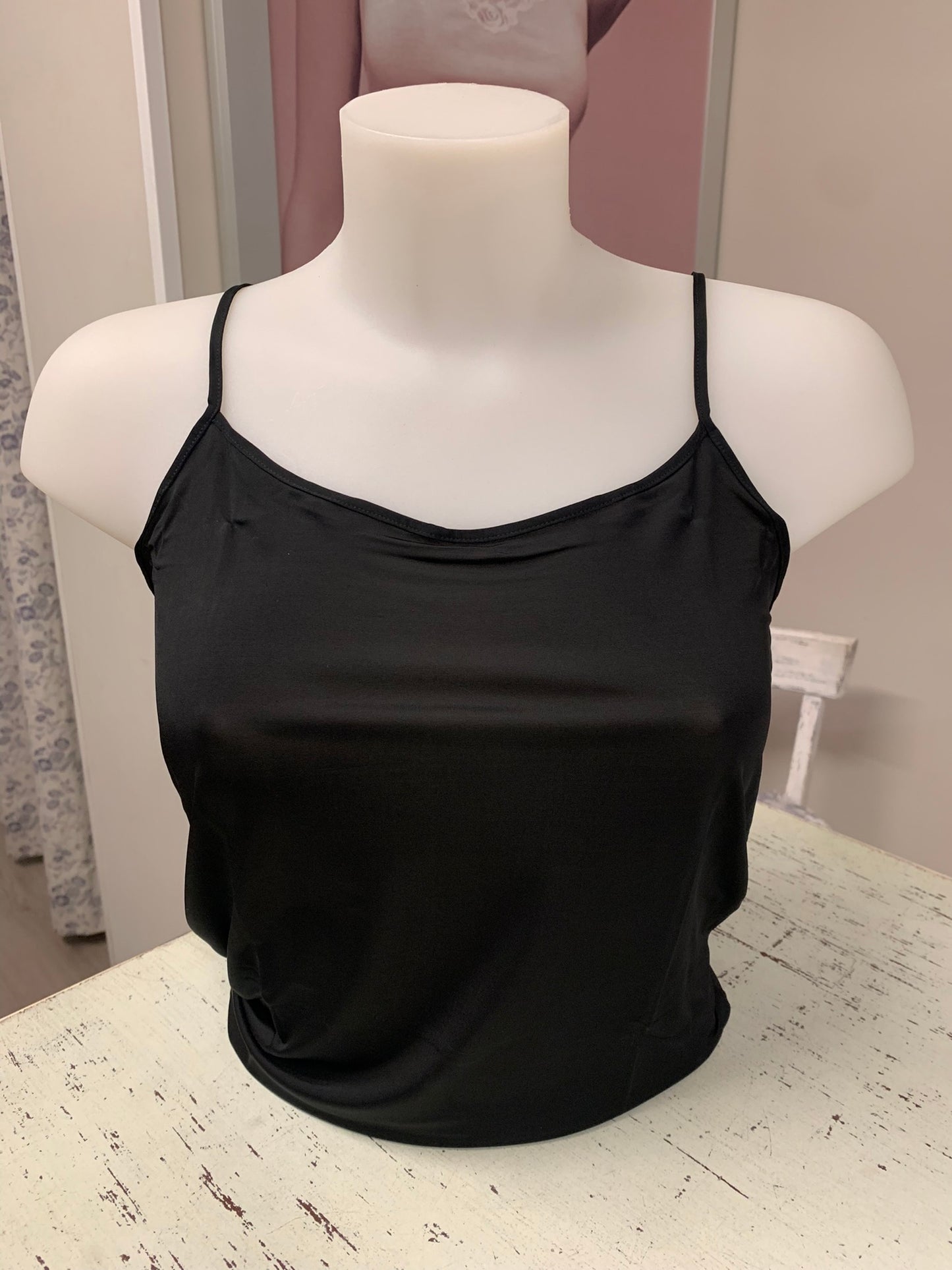 Fraly canotta spallina viscosa 93% elastame 7% art DF1448