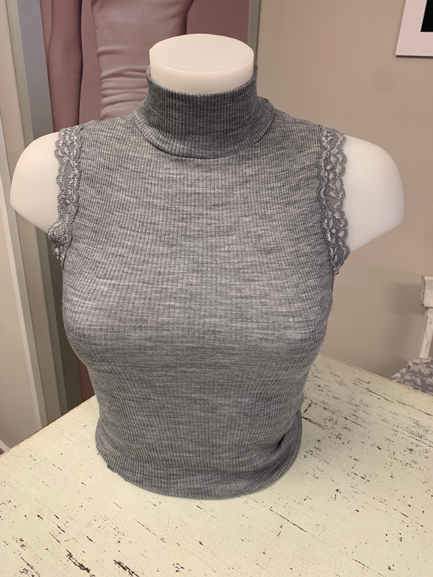 Fraly sotto giacca lupetto lanaseta costina artDF6904