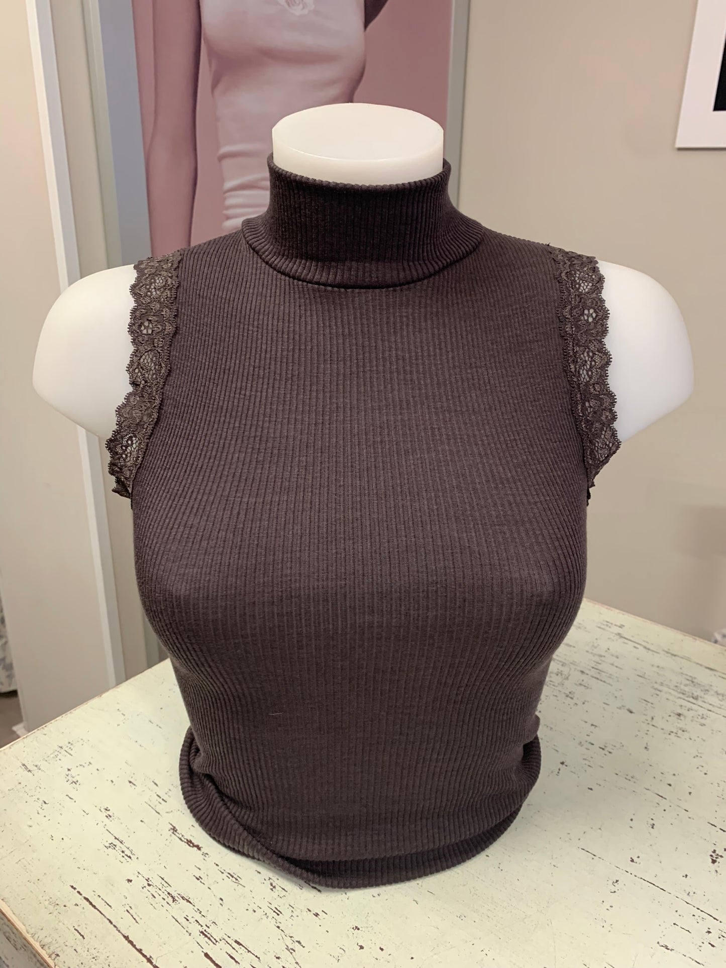 Fraly sotto giacca lupetto lanaseta costina artDF6904