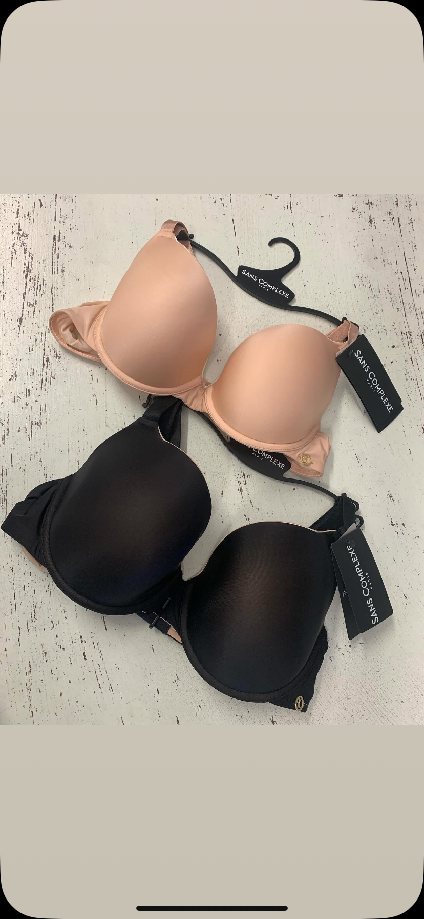 Reggiseno imbottito con ferretto Sans Complexe